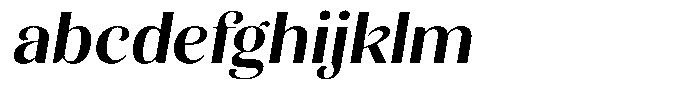 Kastien Bold Semi Expanded Slant FONT