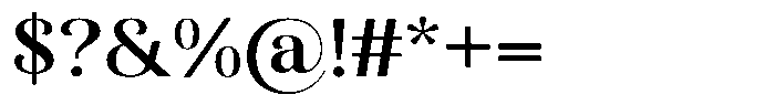 Kastien Bold Semi Expanded Font OTHER CHARS