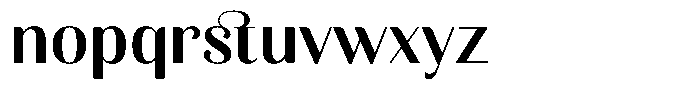Kastien Bold Font LOWERCASE