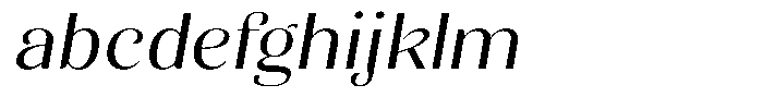 Kastien Expanded Slant FONT