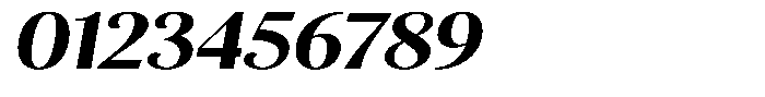 Kastien Extra Bold Expanded Slant Font OTHER CHARS