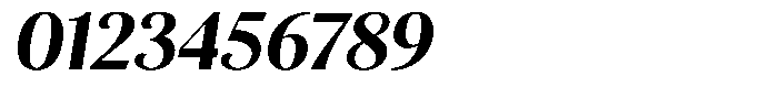 Kastien Extra Bold Slant Font OTHER CHARS