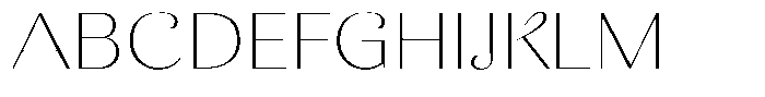Kastien Extra Light Expanded Font UPPERCASE