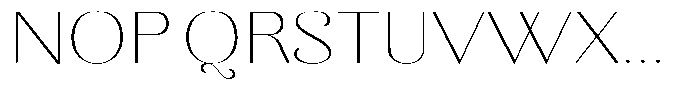 Kastien Extra Light Expanded Font UPPERCASE