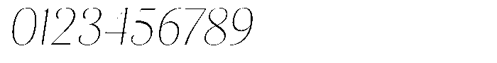 Kastien Extra Light Sem Condensed Slant. Font OTHER CHARS
