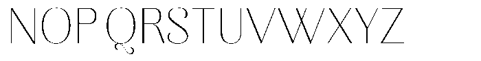 Kastien Extra Light Semi Condensed Font UPPERCASE