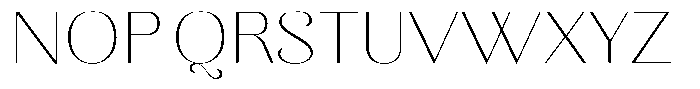 Kastien Extra Light Semi Expanded Font UPPERCASE