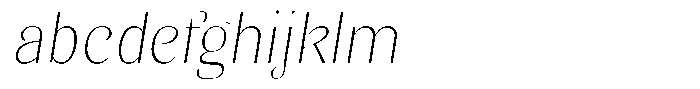 Kastien Extra Light Slant FONT