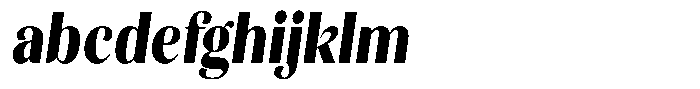 Kastien Heavy Condensed Slant FONT