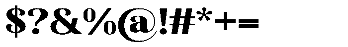 Kastien Heavy Expanded Font OTHER CHARS