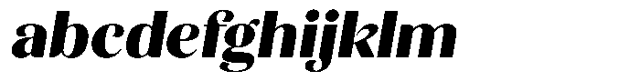 Kastien Heavy Semi Expanded Slant FONT