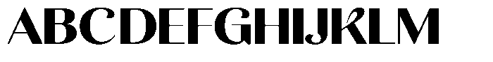 Kastien Heavy Semi Expanded Font UPPERCASE