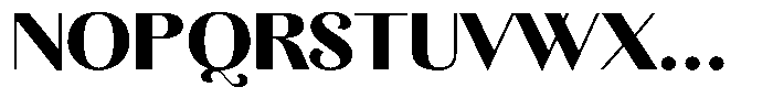 Kastien Heavy Semi Expanded Font UPPERCASE