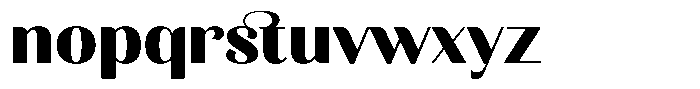 Kastien Heavy Semi Expanded Font LOWERCASE