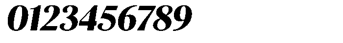 Kastien Heavy Slant Font OTHER CHARS