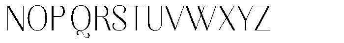Kastien Light Condensed Font UPPERCASE