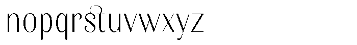 Kastien Light Condensed Font LOWERCASE