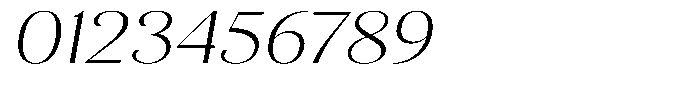 Kastien Light Expanded Slant Font OTHER CHARS