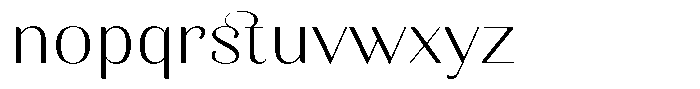 Kastien Light Expanded Font LOWERCASE