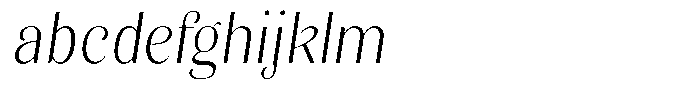 Kastien Light Semi Condensed Slant FONT