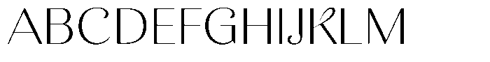 Kastien Light Semi Expanded Font UPPERCASE
