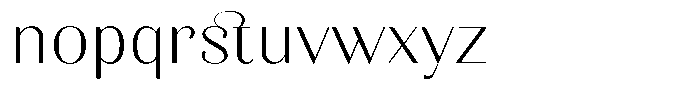 Kastien Light Semi Expanded Font LOWERCASE