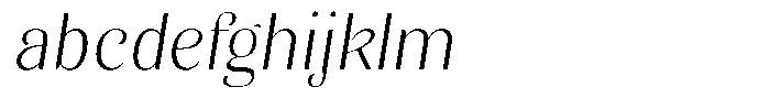 Kastien Light Slant FONT