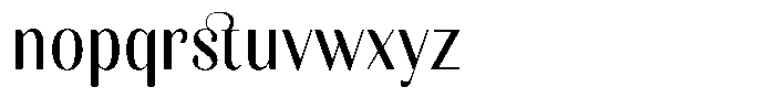 Kastien Medium Condensed Font LOWERCASE