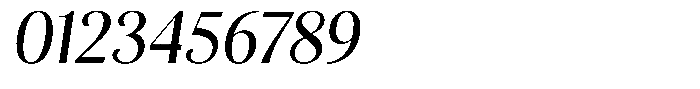 Kastien Medium Semi Condensed Slant Font OTHER CHARS