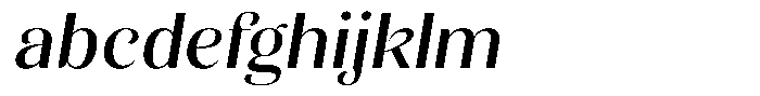 Kastien Medium Semi Expanded Slant FONT