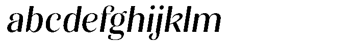 Kastien Medium Slant FONT