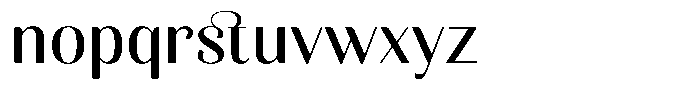 Kastien Medium Font LOWERCASE