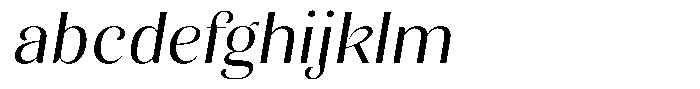 Kastien Semi Expanded Slant FONT