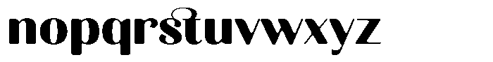 Kastien Soft Black Semi Expanded Font LOWERCASE