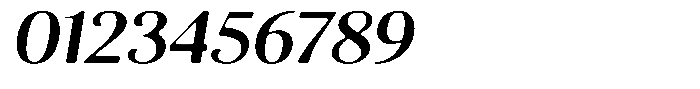 Kastien Soft Bold Semi Expanded Italic Font OTHER CHARS