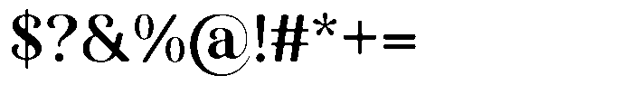 Kastien Soft Bold Font OTHER CHARS
