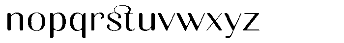 Kastien Soft Expanded Font LOWERCASE
