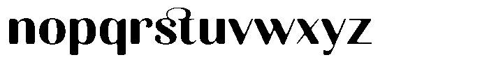 Kastien Soft Extra Bold Semi Expanded Font LOWERCASE