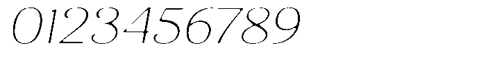 Kastien Soft Extra Light Expanded Italic Font OTHER CHARS