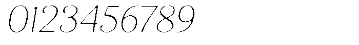 Kastien Soft Extra Light Italic Font OTHER CHARS