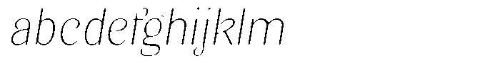 Kastien Soft Extra Light Italic FONT