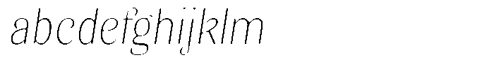 Kastien Soft Extra Light Semi Condensed Italic FONT