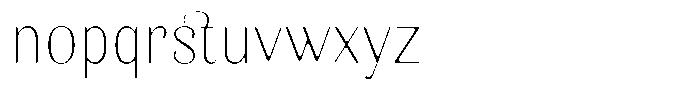 Kastien Soft Extra Light Semi Condensed Font LOWERCASE