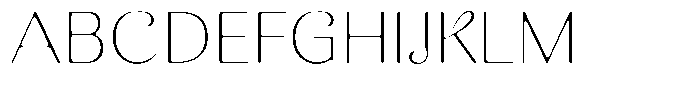 Kastien Soft Extra Light Semi Expanded Font UPPERCASE