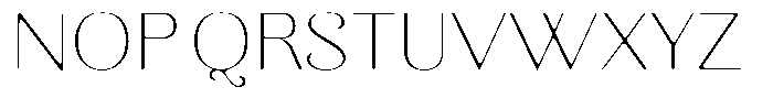 Kastien Soft Extra Light Semi Expanded Font UPPERCASE