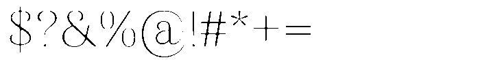 Kastien Soft Extra Light Font OTHER CHARS