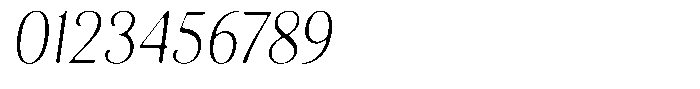 Kastien Soft Light Condensed Italic Font OTHER CHARS