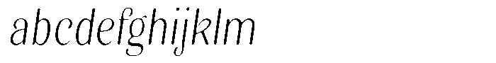 Kastien Soft Light Condensed Italic FONT