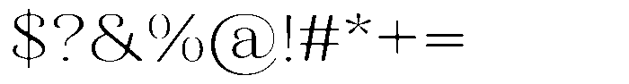 Kastien Soft Light Expanded Font OTHER CHARS