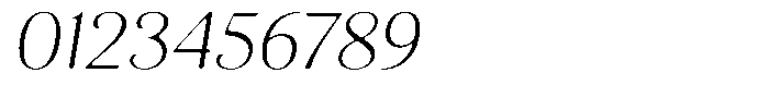 Kastien Soft Light Italic Font OTHER CHARS